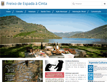 Tablet Screenshot of cm-freixoespadacinta.pt